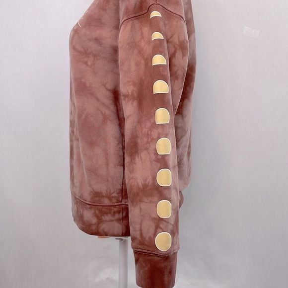 Madewell Moonphase Graphic Tie-Dye Pull Over Sweatshirt. Size XS. - Picture 6 of 12